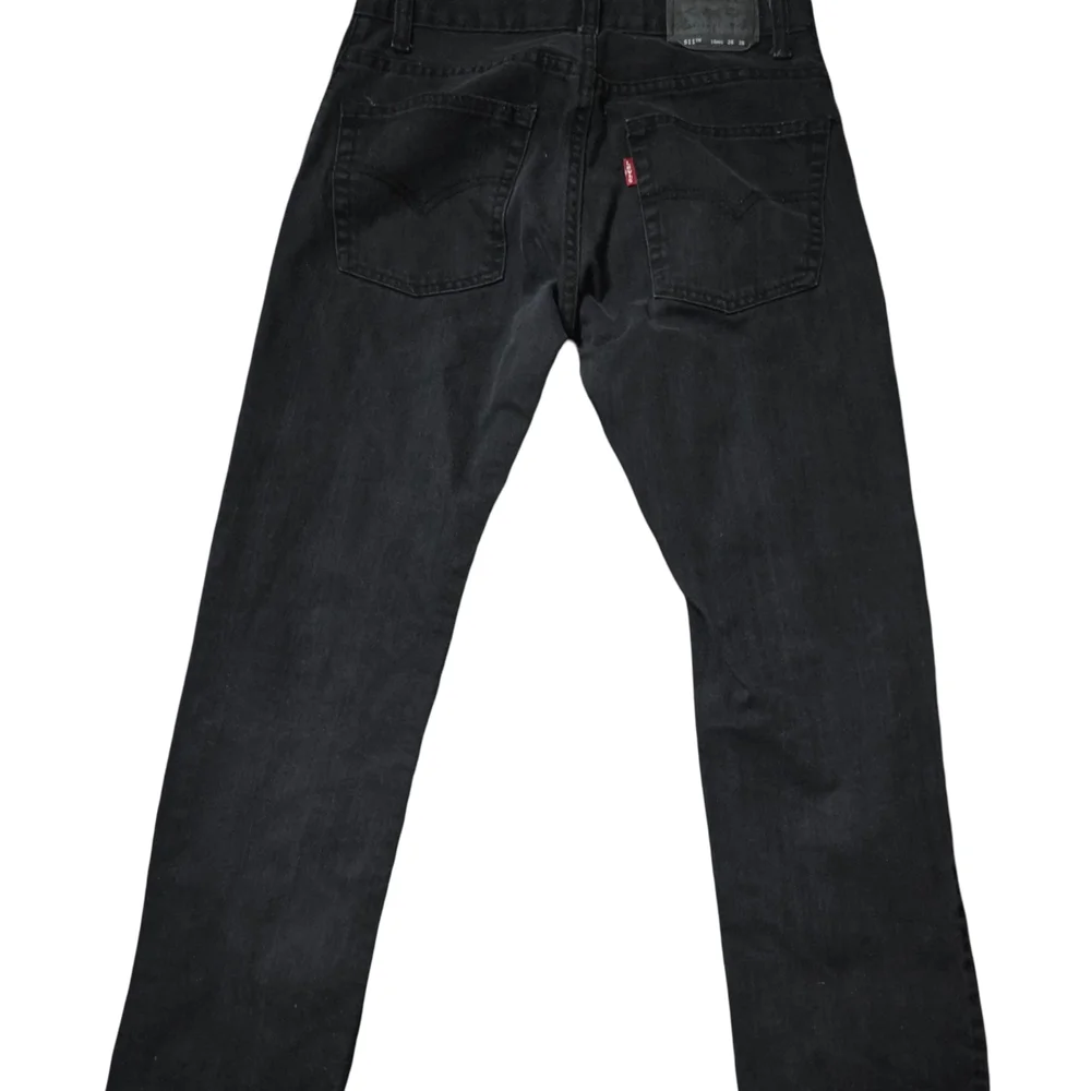 Levi’s 511 Slim Black Jeans Men’s W28 Slim Fit‎ Stretch Denim